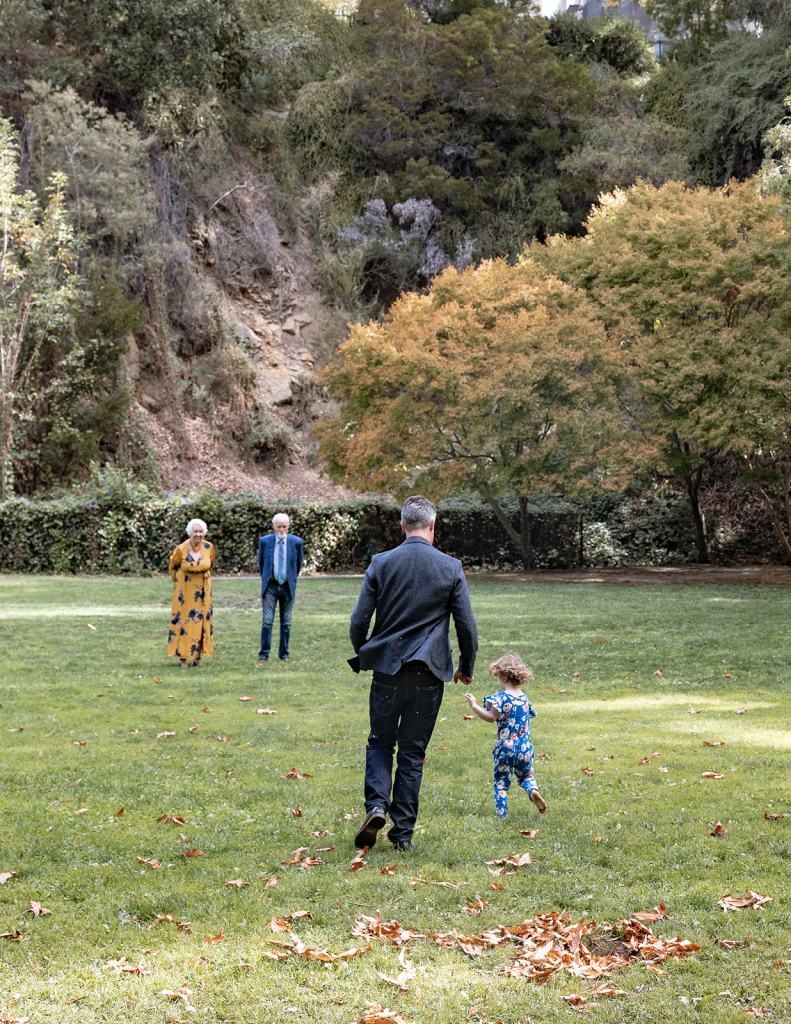 Family photos at Bay Area park
