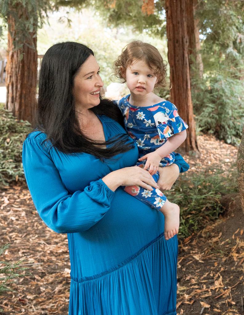 Family photos in Dracena Quarry Park captured by Bay Area maternity photographer Laura Jaeger