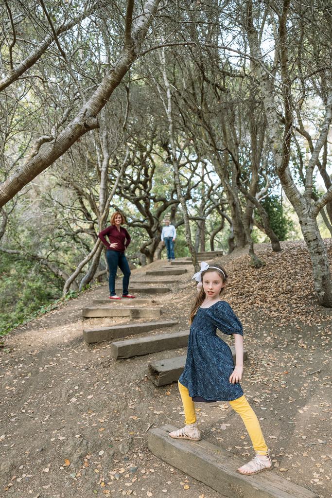 Family photoshoot at Codornices Park in Berkeley California by Bay Area family photographer Laura Jaeger