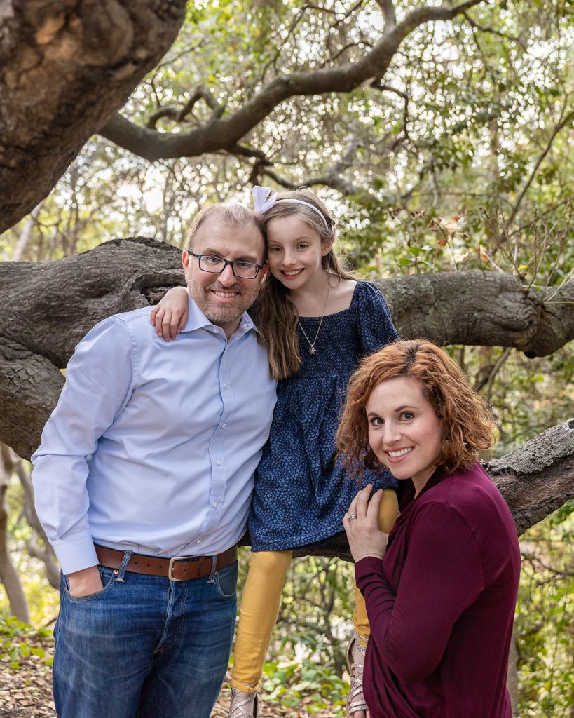 Family photoshoot at Codornices Park in Berkeley California by Bay Area family photographer Laura Jaeger