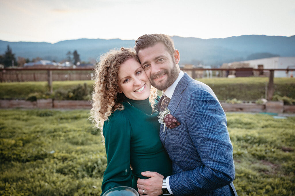 Bride and groom portraits from an intimate Napa Valley wedding weekend 