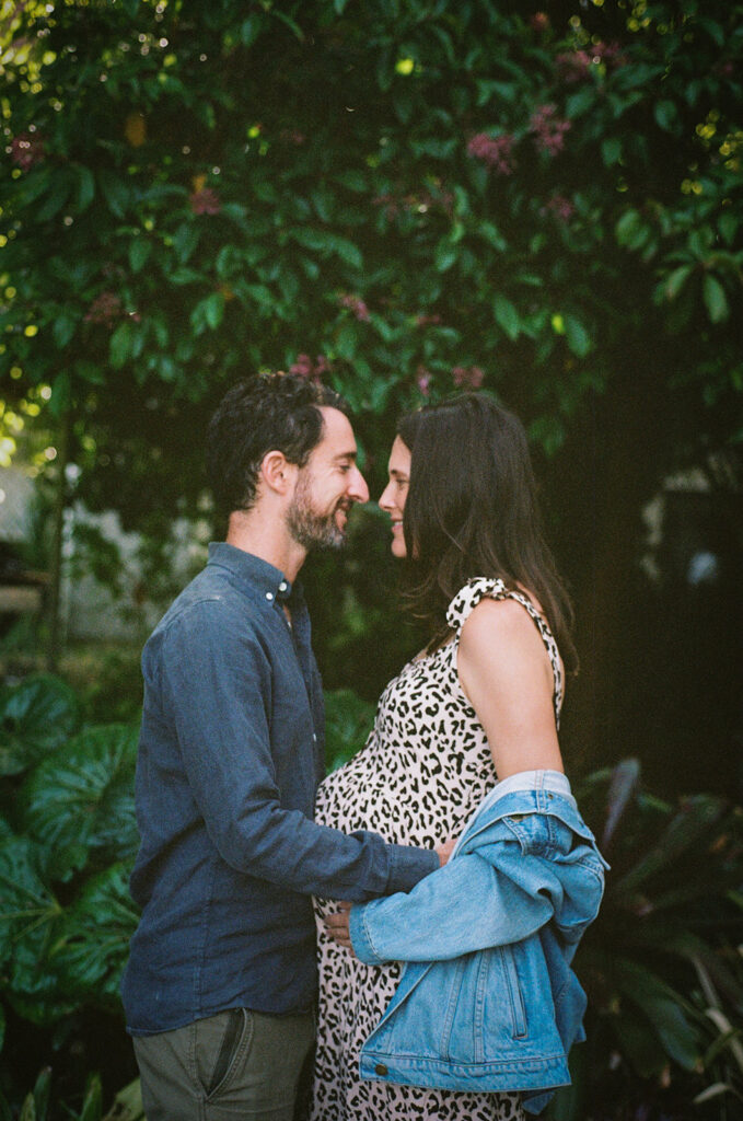 Man and woman on 35mm film