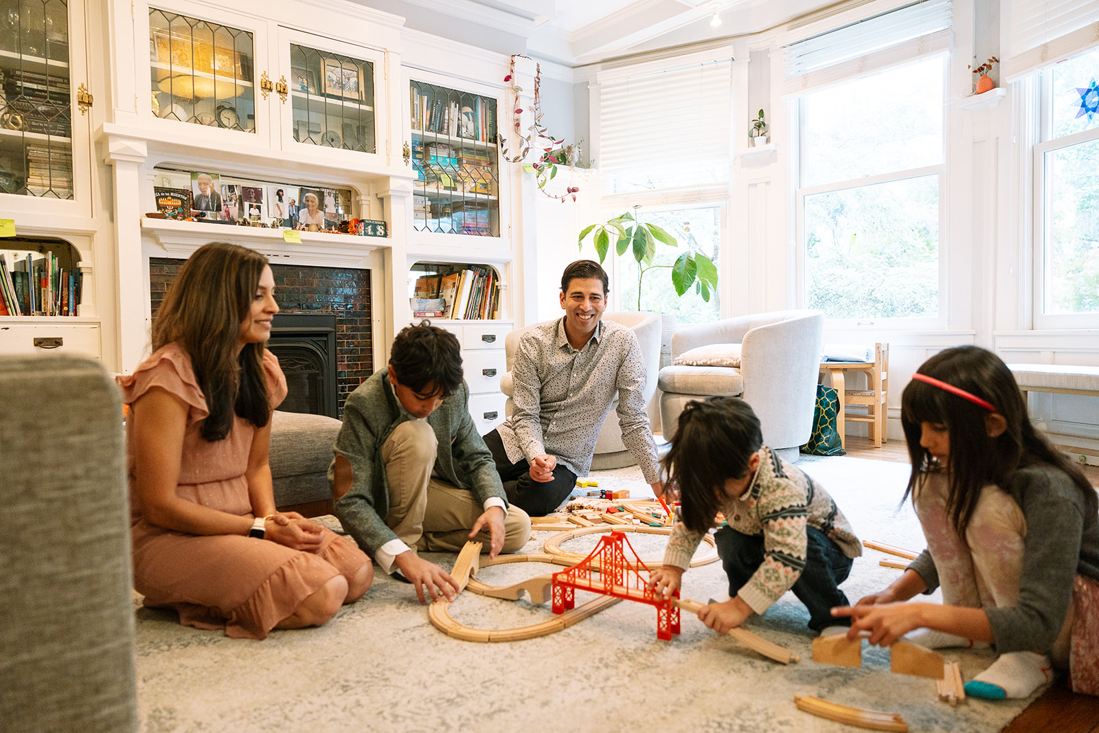 At-Home Family Photoshoot in San Francisco