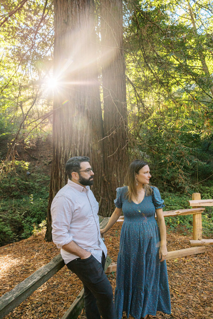 Man and woman at Tilden Regional Park in Berkeley