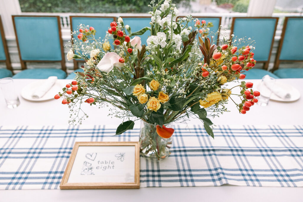 An at-home East Bay wedding reception in Berkeley, California