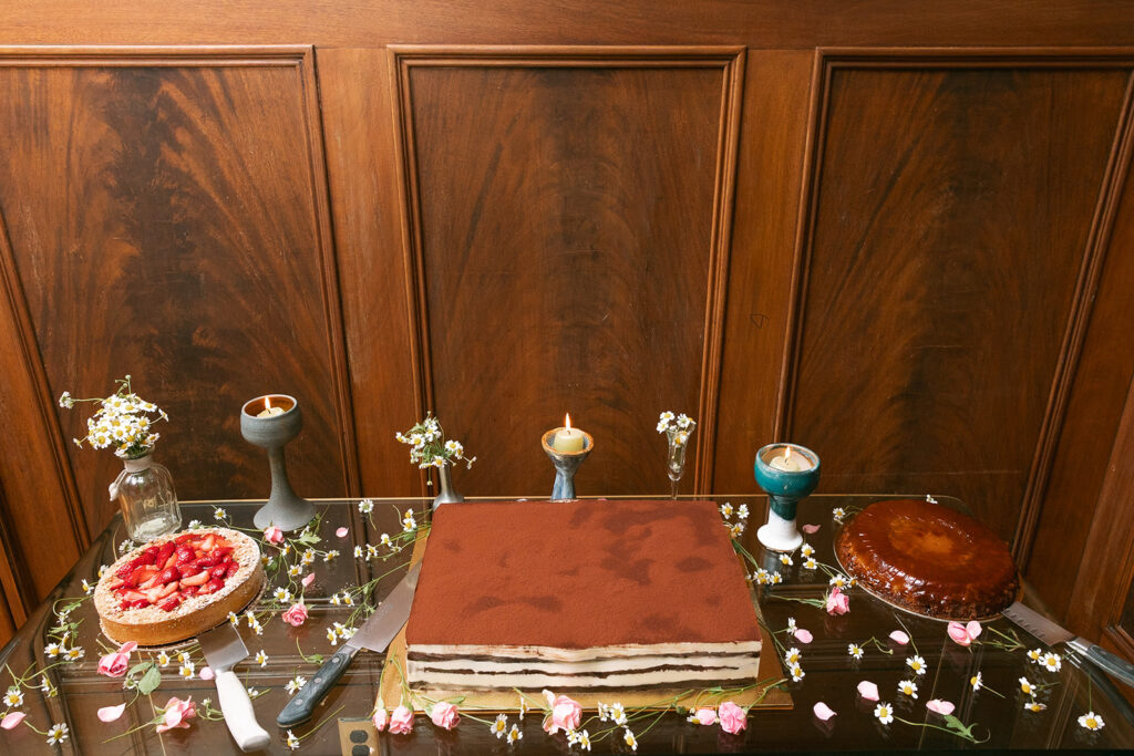 Wedding desert table