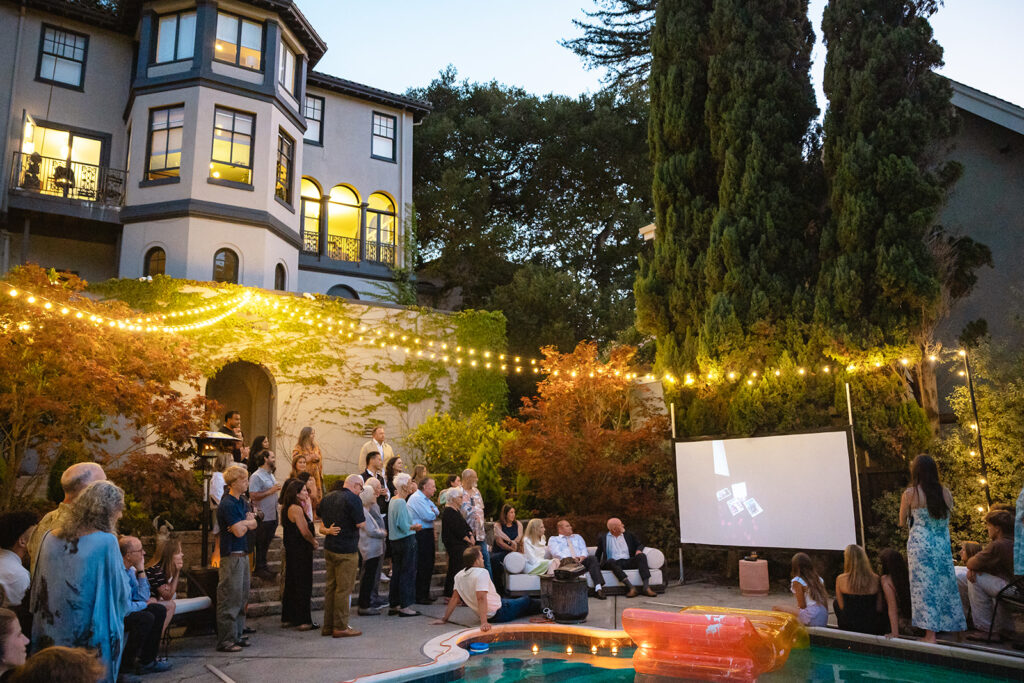 Welcome wedding gathering in Berkeley, California