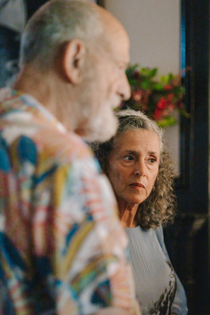 Guests mingling during a Berkeley welcome wedding gathering