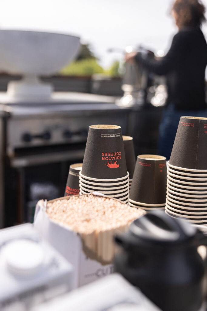 Equator Coffee being served at Spring Fling at Slide Ranch. 