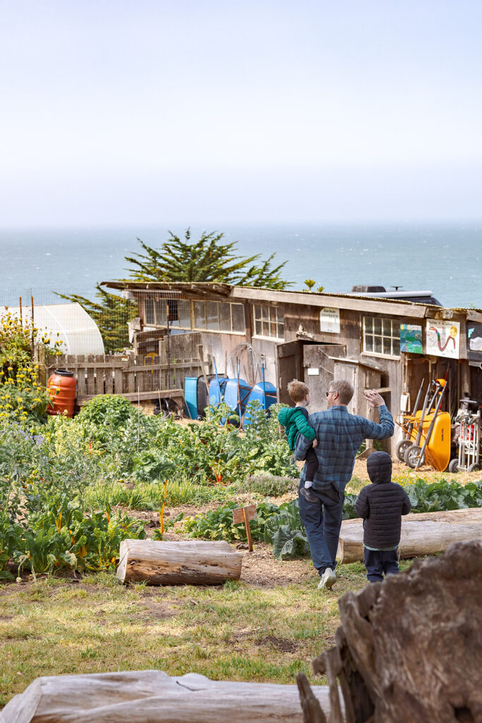 Views of Slide Ranch in Muir Beach, CA.